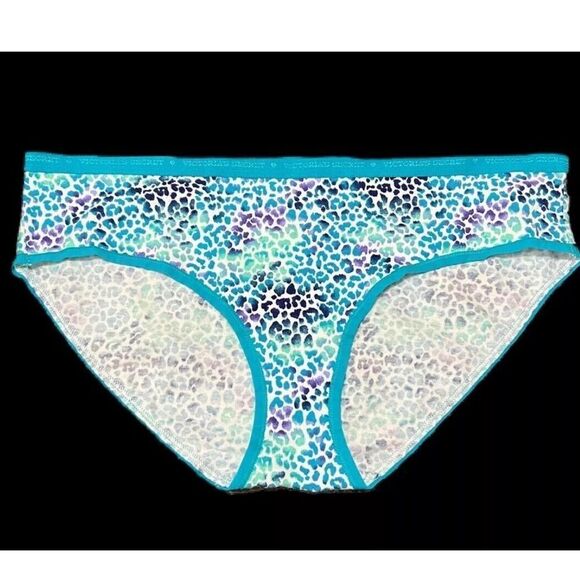 Victoria’s Secret Set of 3 Stretch Cotton Hiphugger Panty Multicolor X-Large - Picture 7 of 7